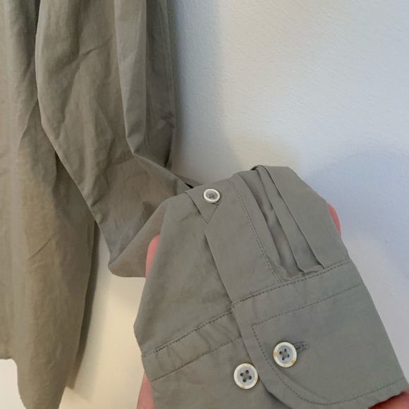 Olive Green Lightweight Zara Shirt - Picture 4 of 5